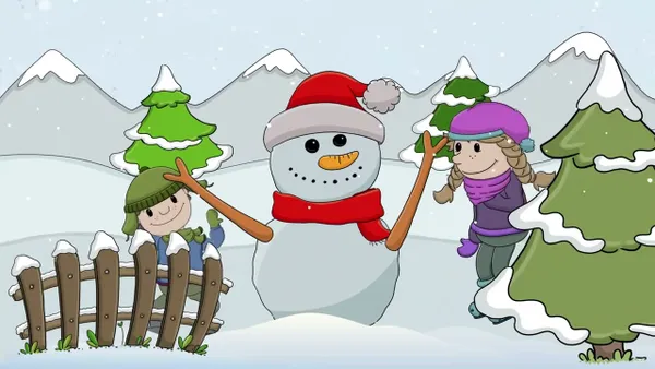 A, a, a, de Winter, de isch da!